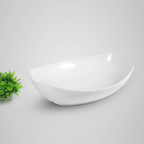 swish art basin top Bathroom Sanitary Counter Ceramic Wash Hand bath ware room luxury premium Modern Elegant toilet 602 WH 3