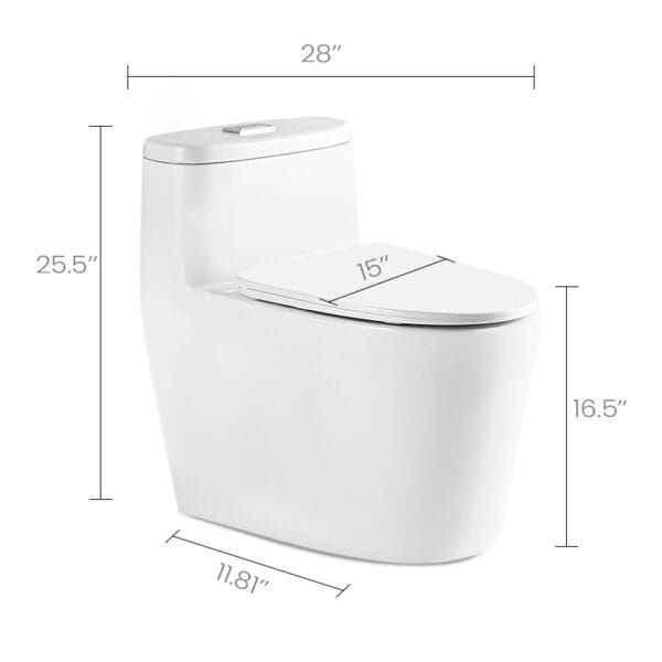 WC 0100113-00 SWISH Commode - Image 2